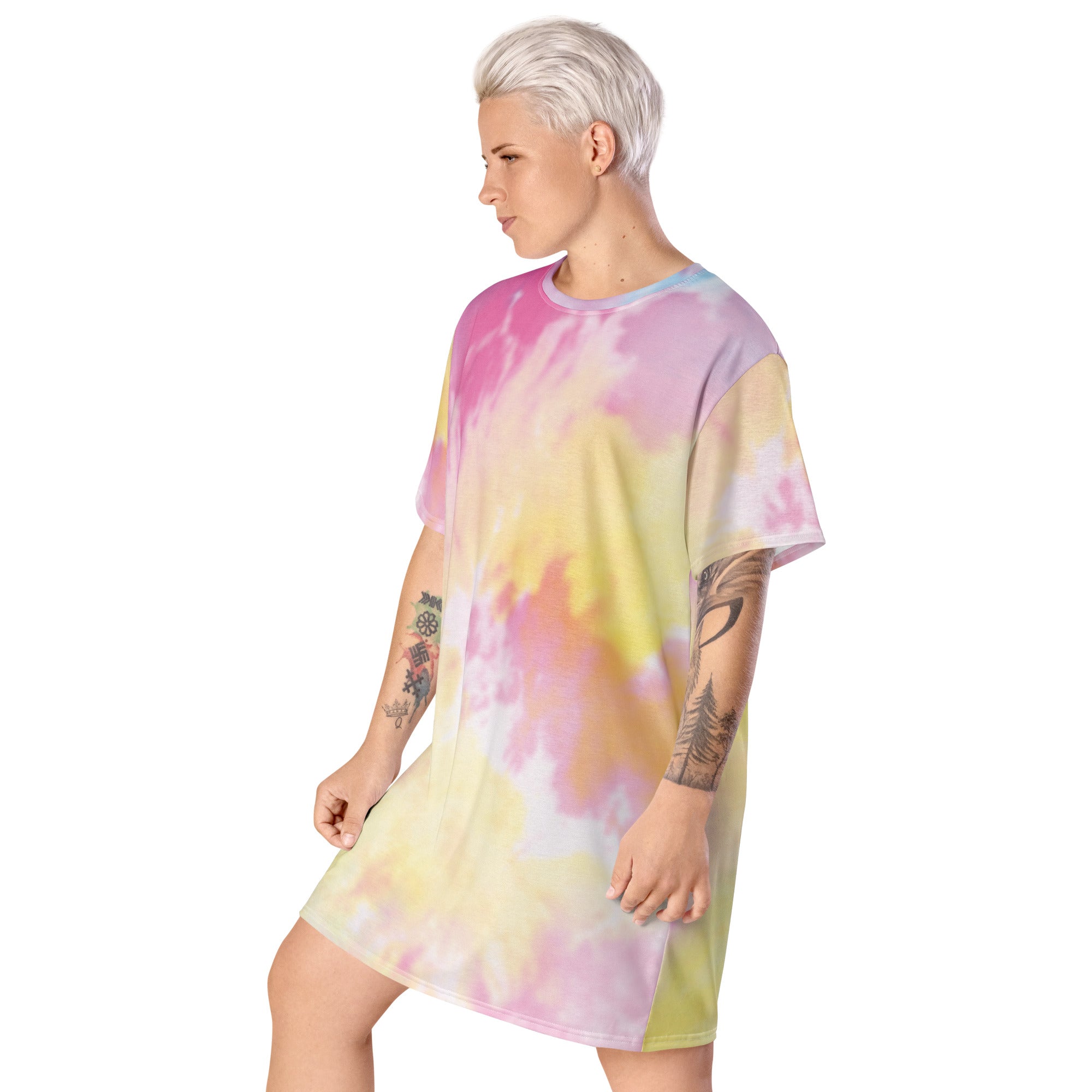 Tie Dye T-Shirt Dress